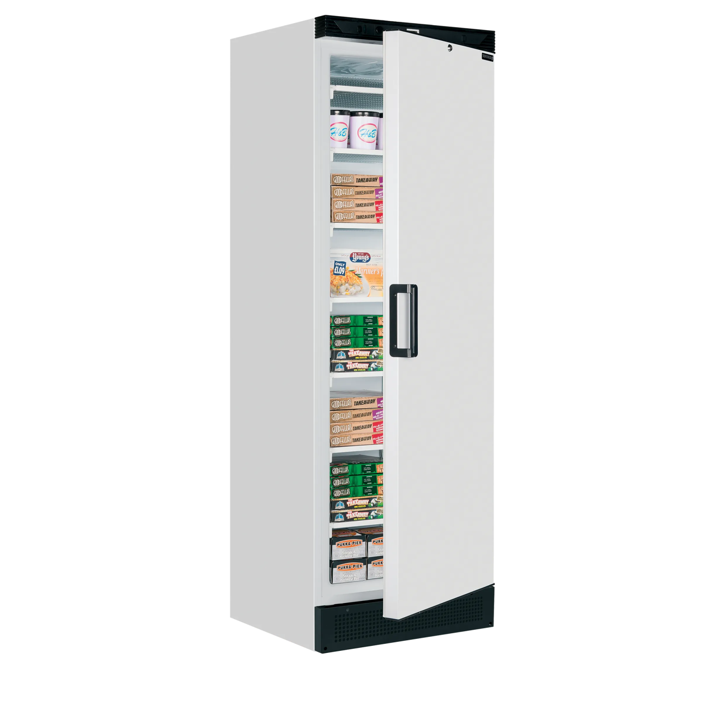 Congélateur de stockage UFFS371SD (300 / 270 L) Blanc 47501 TEFCOLD-mondialchr.com