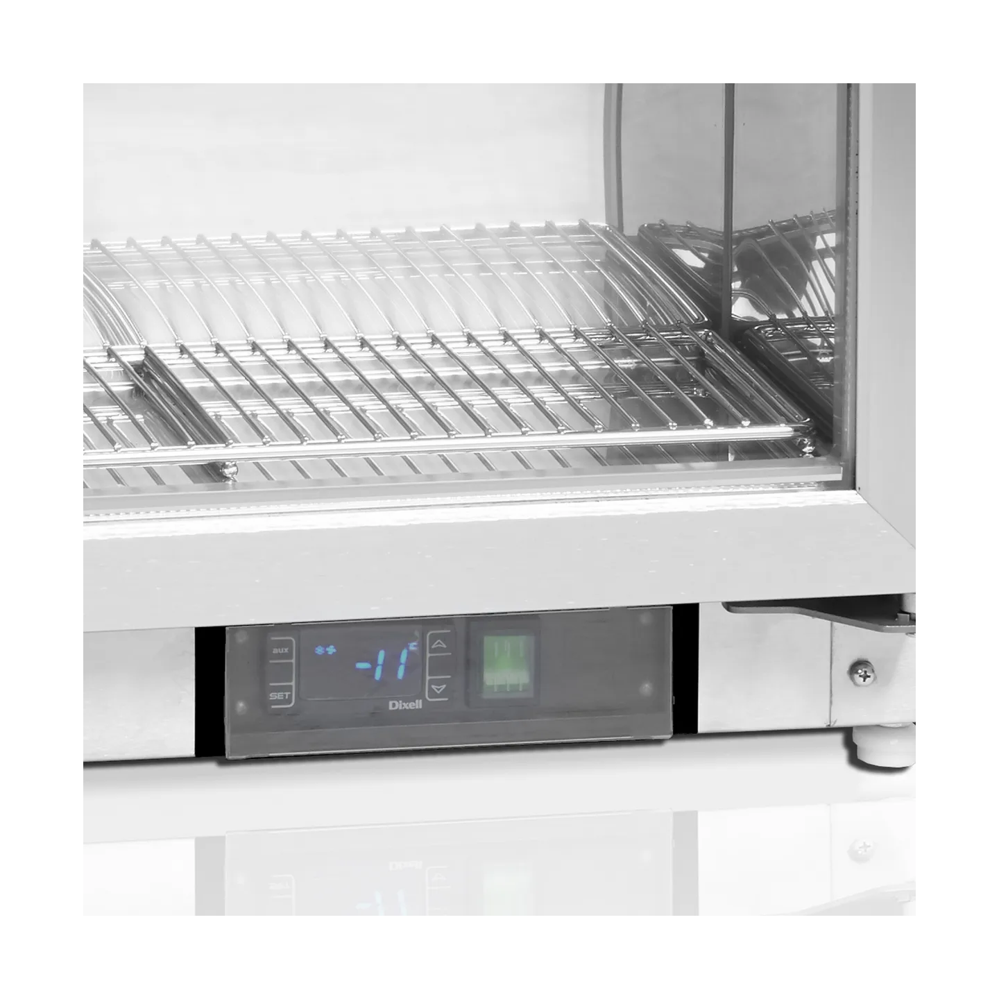 Givreur à verres GF200VSG (112 / 79 L) Inox 16326 TEFCOLD-mondialchr.com
