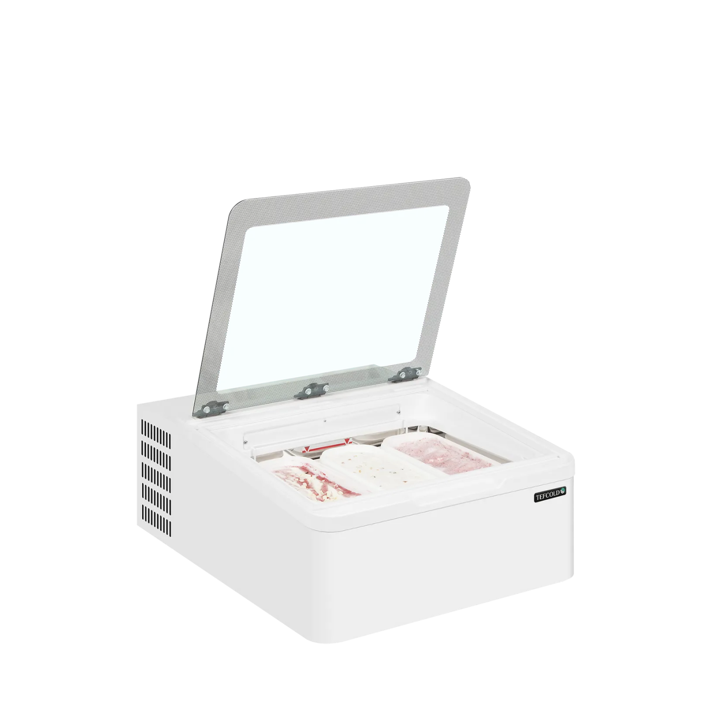 Congélateur de crème glacée ICE3 (35 / 29 L) Blanc 47527 TEFCOLD-mondialchr.com