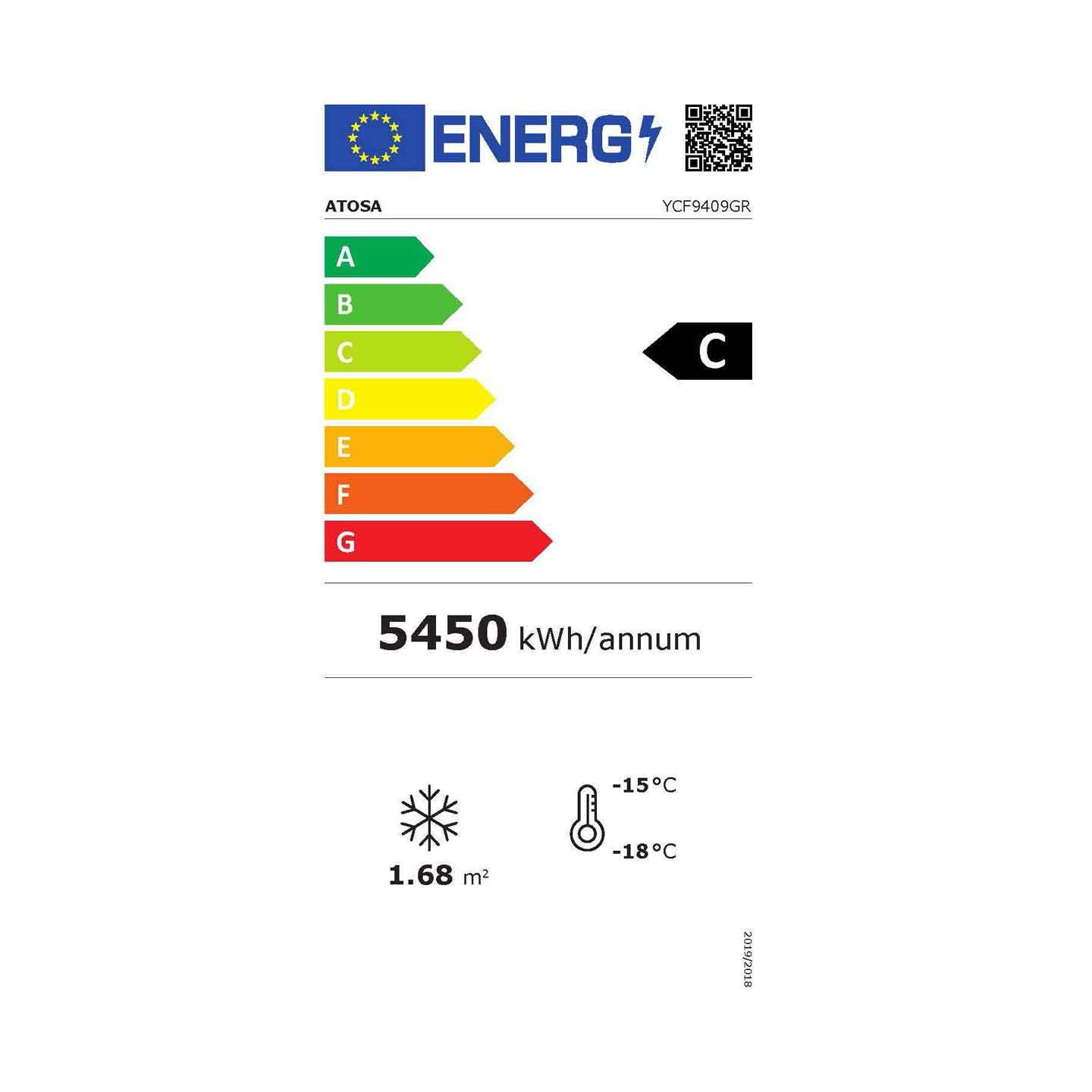 Armoire réfrigérée inox à 3 portes vitrées négative YCF9409GR -mondialchr.com