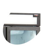 Congélateur vertical vitré UFSC1600GCP (1252 / 891 L) Blanc 16380 TEFCOLD-mondialchr.com
