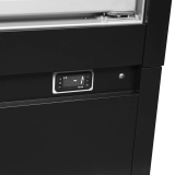 Congélateur vertical vitré EXTRA1250FD ( 880 / 850 L) Noir 38507 TEFCOLD-mondialchr.com