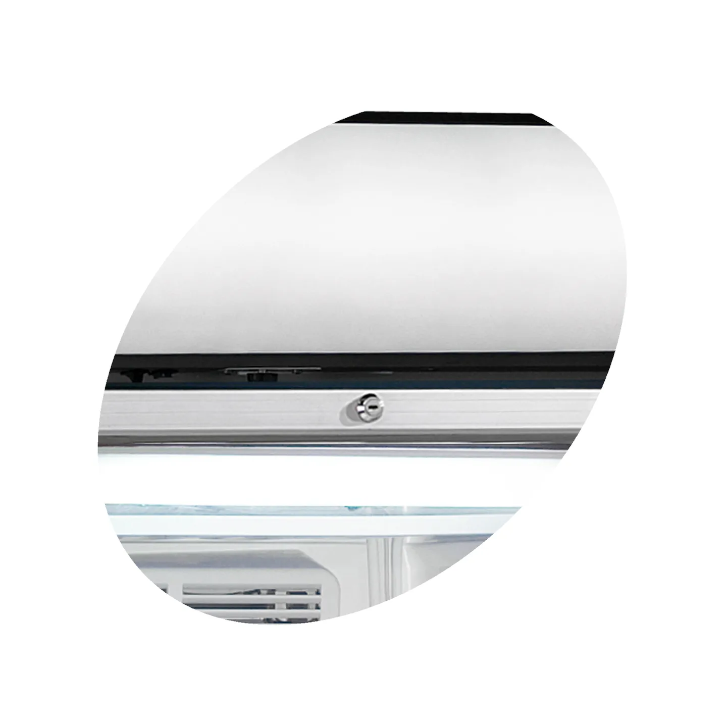 Congélateur vertical vitré UFFS370GCP (300 / 270 L) Blanc 32446 TEFCOLD-mondialchr.com
