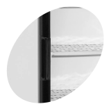 Congélateur vertical vitré UFSC370G ( 300 / 270 L) Blanc 33240 TEFCOLD-mondialchr.com
