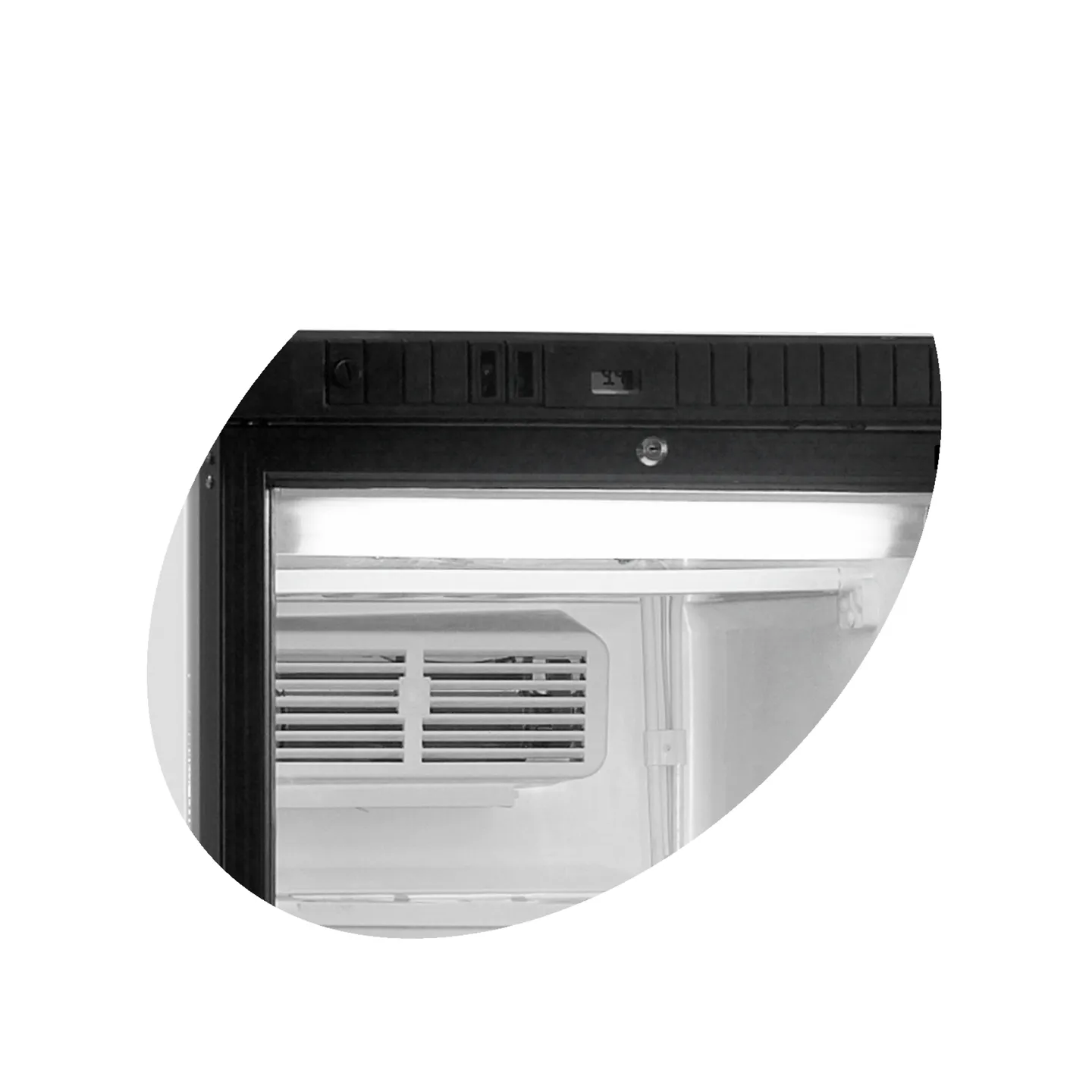 Congélateur vertical vitré UFSC370G ( 300 / 270 L) Blanc 33240 TEFCOLD-mondialchr.com
