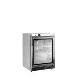 Congélateur vertical vitré UF200VSG (200 / 120L) Inox 33864 TEFCOLD-mondialchr.com