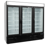 Congélateur vertical vitré NF7500G (1784 / 1657 L) Blanc 31551 TEFCOLD-mondialchr.com