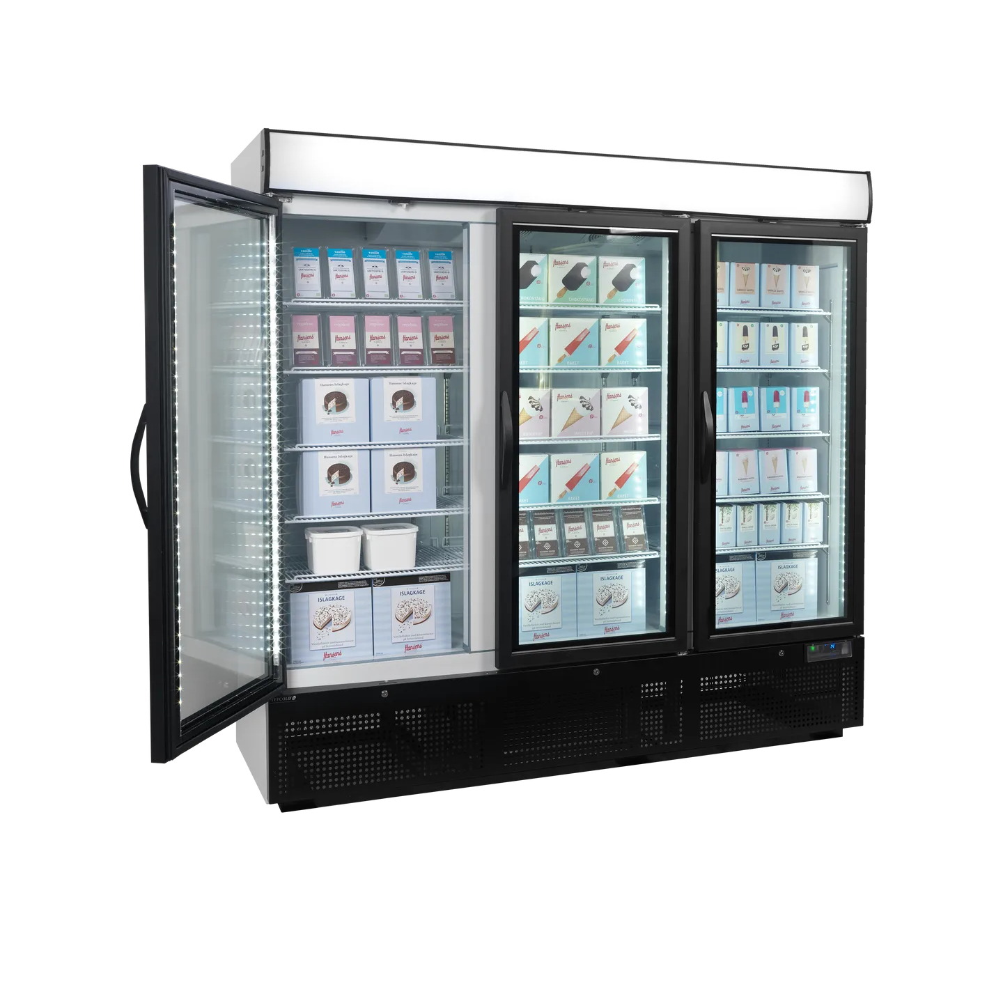 Congélateur vertical vitré NF7500G (1784 / 1657 L) Blanc 31551 TEFCOLD-mondialchr.com