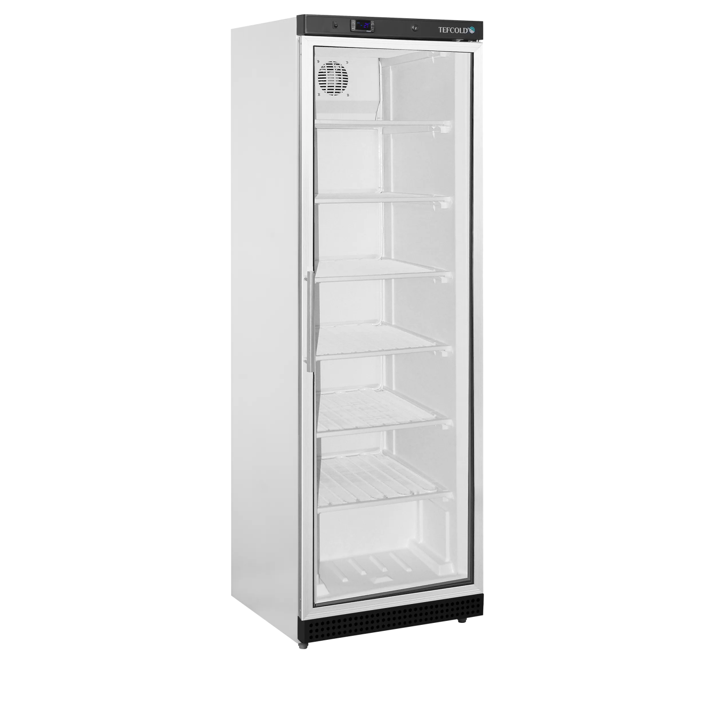 Congélateur vertical vitré UF400G (400 / 340 L) Blanc 33856 TEFCOLD-mondialchr.com