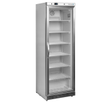 Congélateur vertical vitré UF400SG (400 / 340 L) Inox 33857 TEFCOLD-mondialchr.com