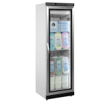 Congélateur vertical vitré UF400VG (400 / 340 L) Blanc 33867 TEFCOLD-mondialchr.com
