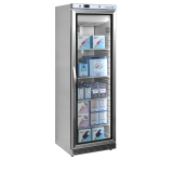 Congélateur vertical vitré UF400VSG (400 / 340 L) Inox 33868 TEFCOLD-mondialchr.com