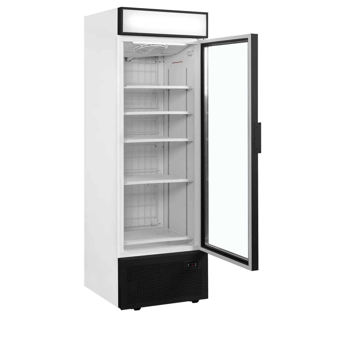 Congélateur vertical vitré UFSC1450GCP NF (544 / 440L)  Blanc 43894 TEFCOLD-mondialchr.com