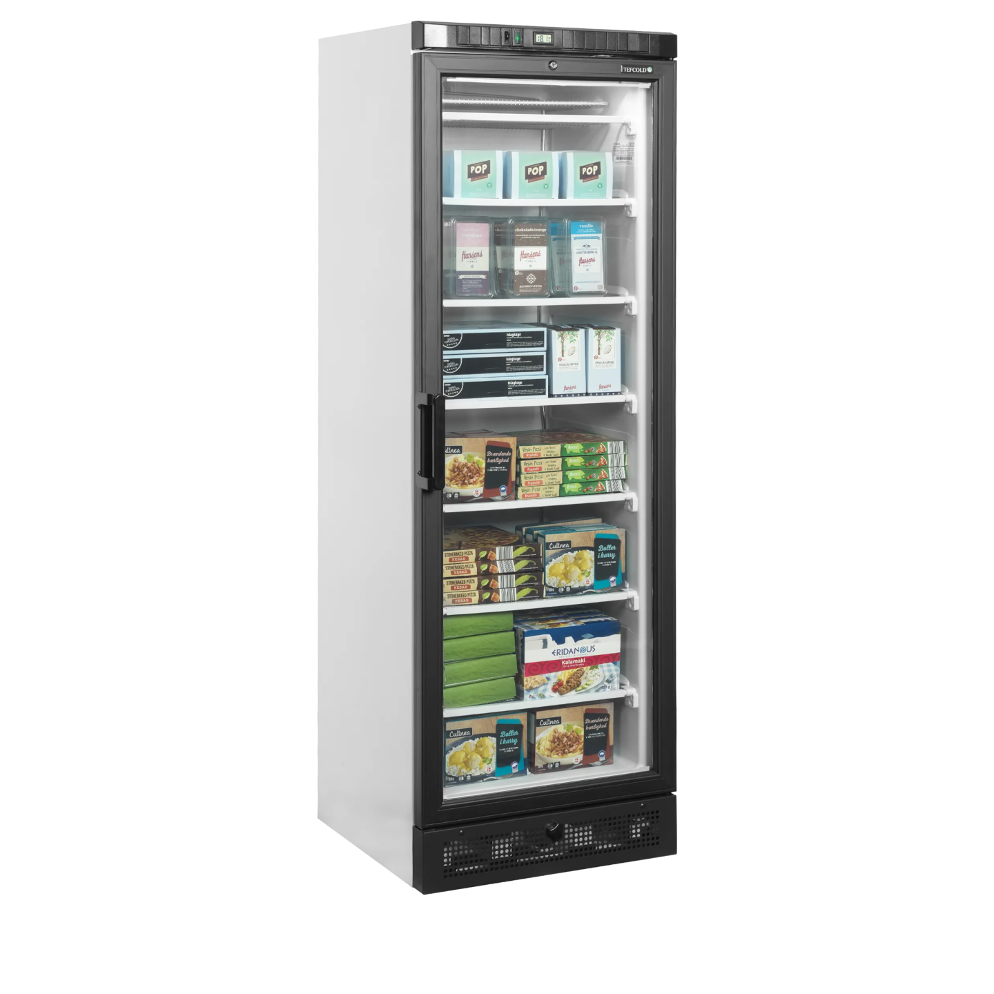 Congélateur vertical vitré UFSC371G ( 300 / 270L) Blanc 45390 TEFCOLD-mondialchr.com