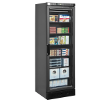 Congélateur vertical vitré UFSC371G Black ( 300 / 270L) Noir 45479 TEFCOLD-mondialchr.com