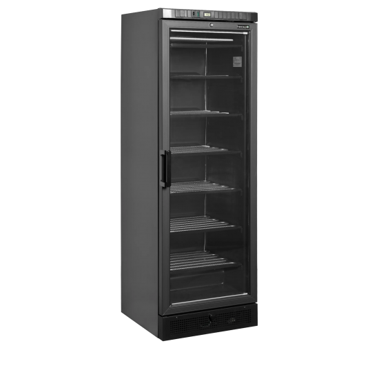 Congélateur vertical vitré UFSC371G Black ( 300 / 270L) Noir 45479 TEFCOLD-mondialchr.com