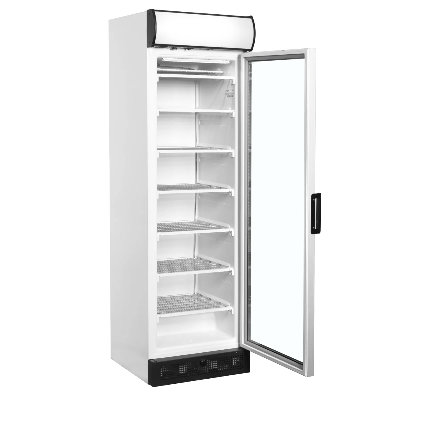Congélateur vertical vitré UFFS371GCP ( 300 / 270L) Blanc 46986 TEFCOLD-mondialchr.com