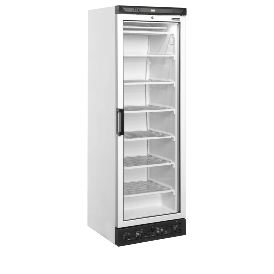 Congélateur vertical vitré UFFS371G ( 300 / 270L) Blanc 46987 TEFCOLD-mondialchr.com