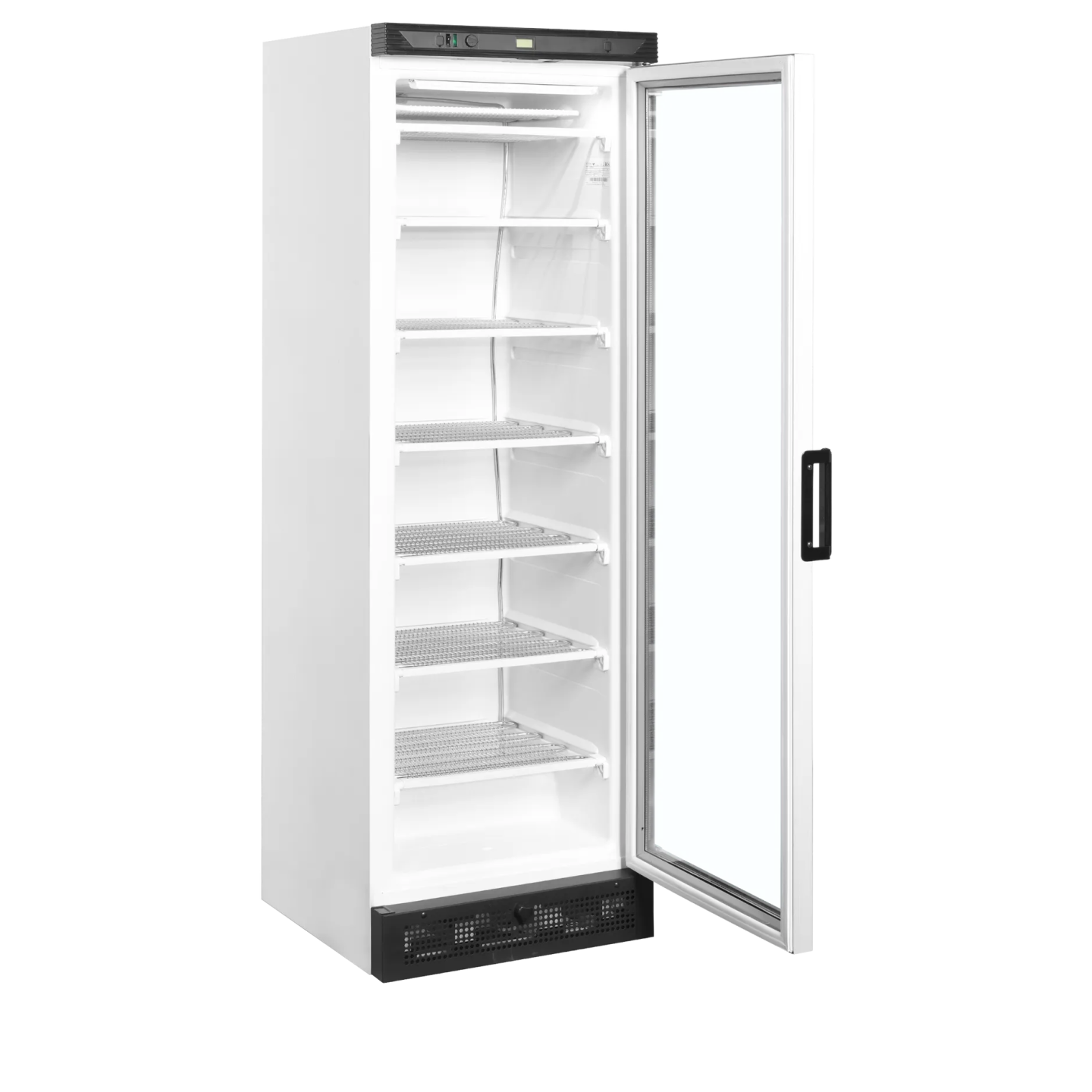 Congélateur vertical vitré UFFS371G ( 300 / 270L) Blanc 46987 TEFCOLD-mondialchr.com