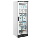 Congélateur vertical vitré UFFS371G ( 300 / 270L) Blanc 46987 TEFCOLD-mondialchr.com