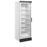Congélateur vertical vitré UFFS371G L/H ( 300 / 270L) Blanc 46988 TEFCOLD-mondialchr.com