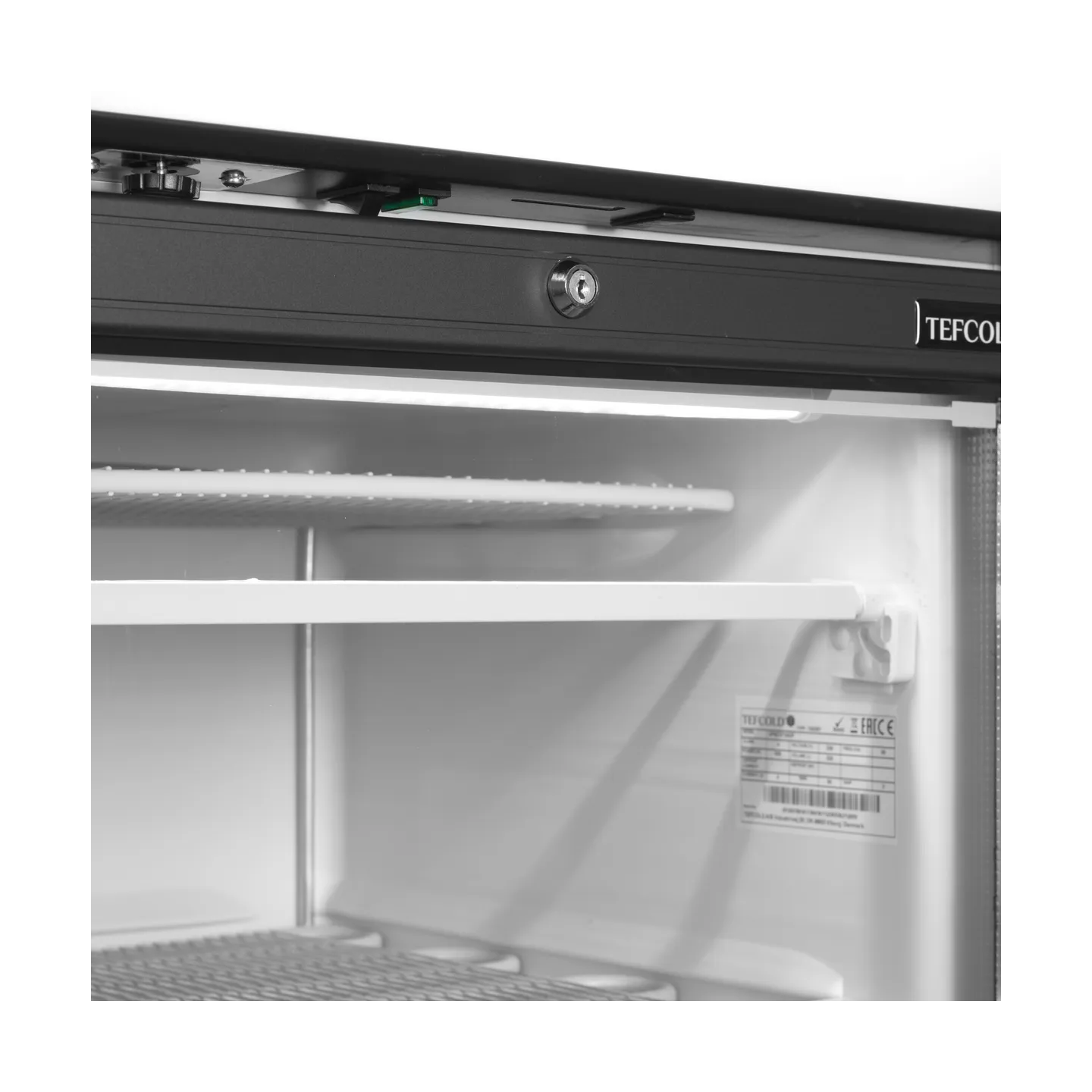 Congélateur vertical vitré UFSC371GCP ( 300 / 270L) Blanc 47055 TEFCOLD-mondialchr.com