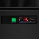 Congélateur vertical vitré Atom Maxi F2DB (1006 / 702L) Noir 47531 TEFCOLD-mondialchr.com