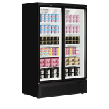 Congélateur vertical vitré Atom Maxi F2DB (1006 / 702L) Noir 47531 TEFCOLD-mondialchr.com