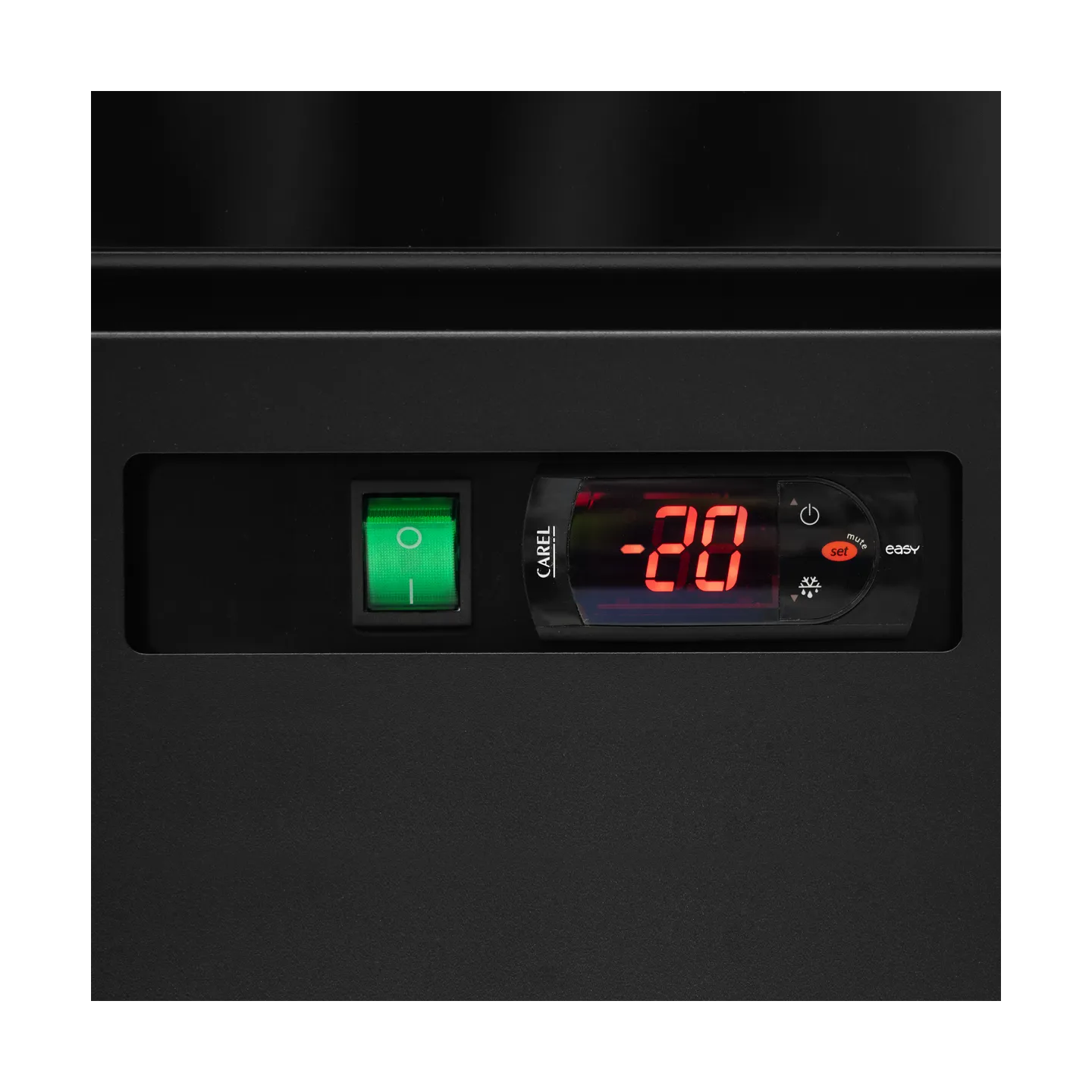 Congélateur vertical vitré Atom Maxi F3DB ( 1563 / 1090L) Noir 47533 TEFCOLD-mondialchr.com