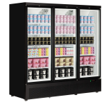 Congélateur vertical vitré Atom Maxi F3DB ( 1563 / 1090L) Noir 47533 TEFCOLD-mondialchr.com