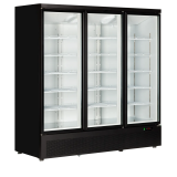 Congélateur vertical vitré Atom Maxi F3DB ( 1563 / 1090L) Noir 47533 TEFCOLD-mondialchr.com