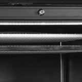 Congélateur vertical vitré UFSC371GCP Black ( 300 / 270L) Noir 49561 TEFCOLD-mondialchr.com