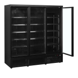 Congélateur vertical vitré Atom Maxi F3DBB (1563 / 1090L) Noir 53982 TEFCOLD-mondialchr.com