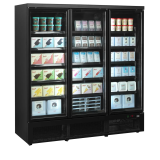 Congélateur vertical vitré Atom Maxi F3DBB (1563 / 1090L) Noir 53982 TEFCOLD-mondialchr.com