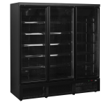 Congélateur vertical vitré Atom Maxi F3DBB (1563 / 1090L) Noir 53982 TEFCOLD-mondialchr.com