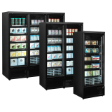 Congélateur vertical vitré Atom Maxi F3DBB (1563 / 1090L) Noir 53982 TEFCOLD-mondialchr.com