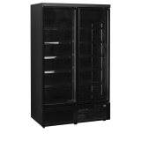 Congélateur vertical vitré Atom Maxi F2DBB (1006 / 702L) Noir 53981 TEFCOLD-mondialchr.com