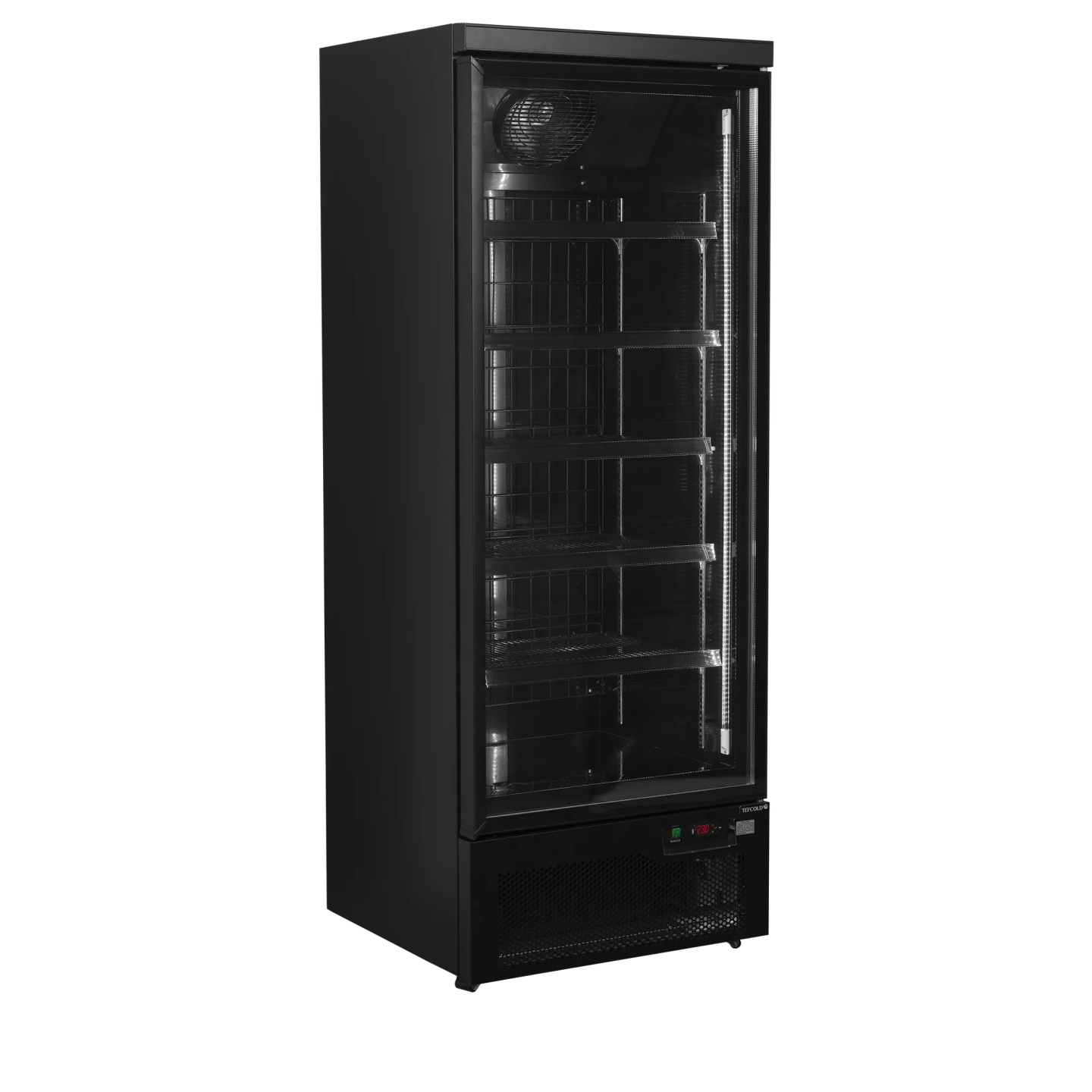 Congélateur vertical vitré Atom Maxi F1DBB (560 / 390L) Noir 53980 TEFCOLD-mondialchr.com