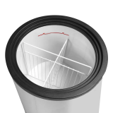 Réfrigérateur à boissons coffre CF78 (80 / 72L) blanc 49482 TEFCOLD-mondialchr.com