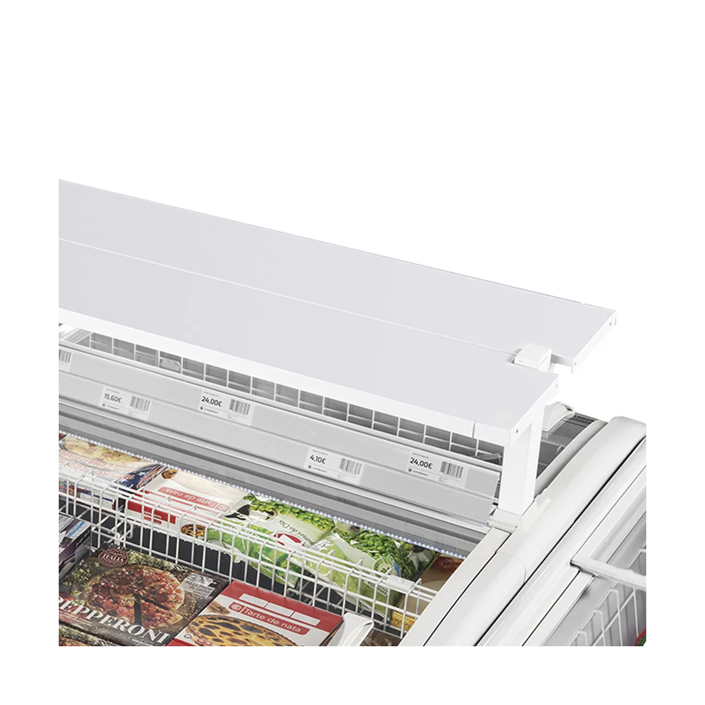 Congélateur de supermarché TWIN HEAD A-F Gris 17335 TEFCOLD-mondialchr.com