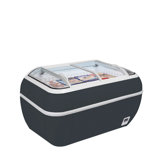 Congélateur de supermarché TWIN HEAD A-F Gris 17335 TEFCOLD-mondialchr.com