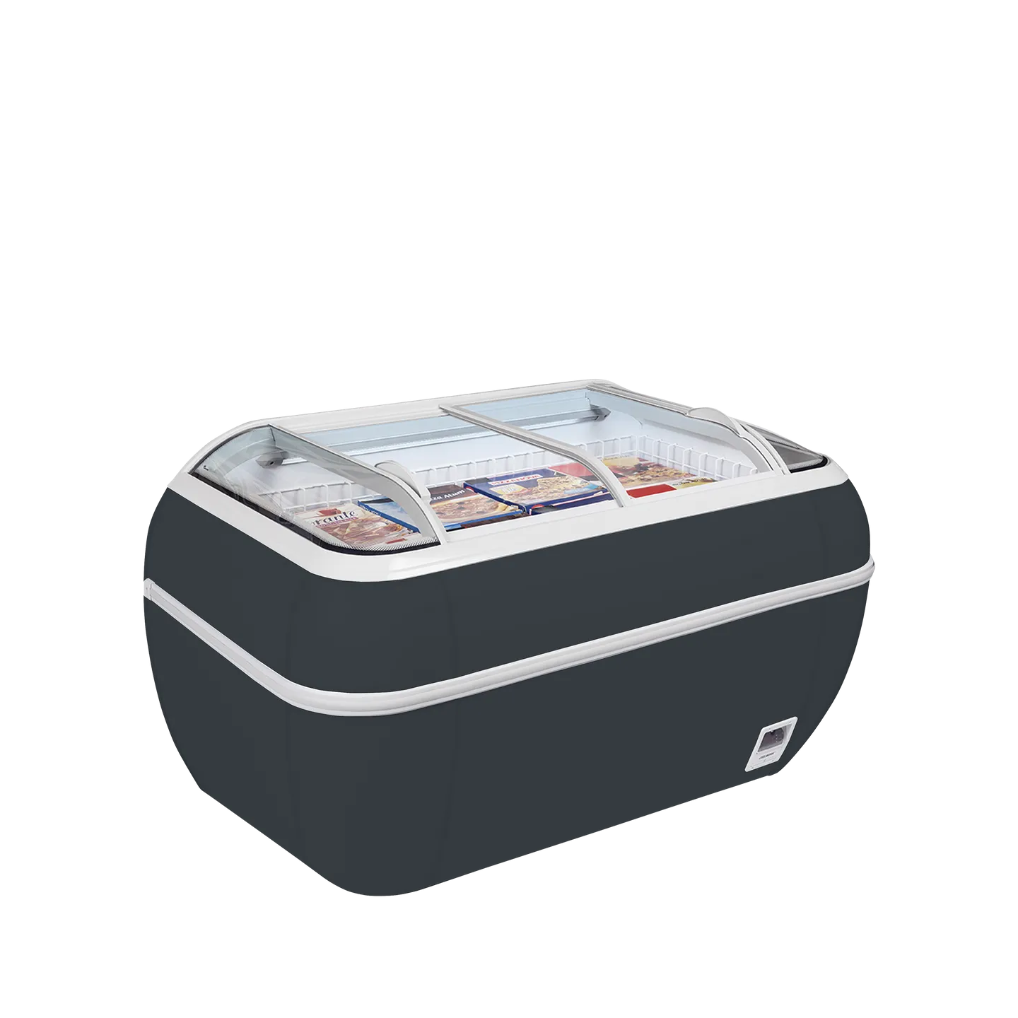 Congélateur de supermarché TWIN HEAD A-F Gris 17335 TEFCOLD-mondialchr.com