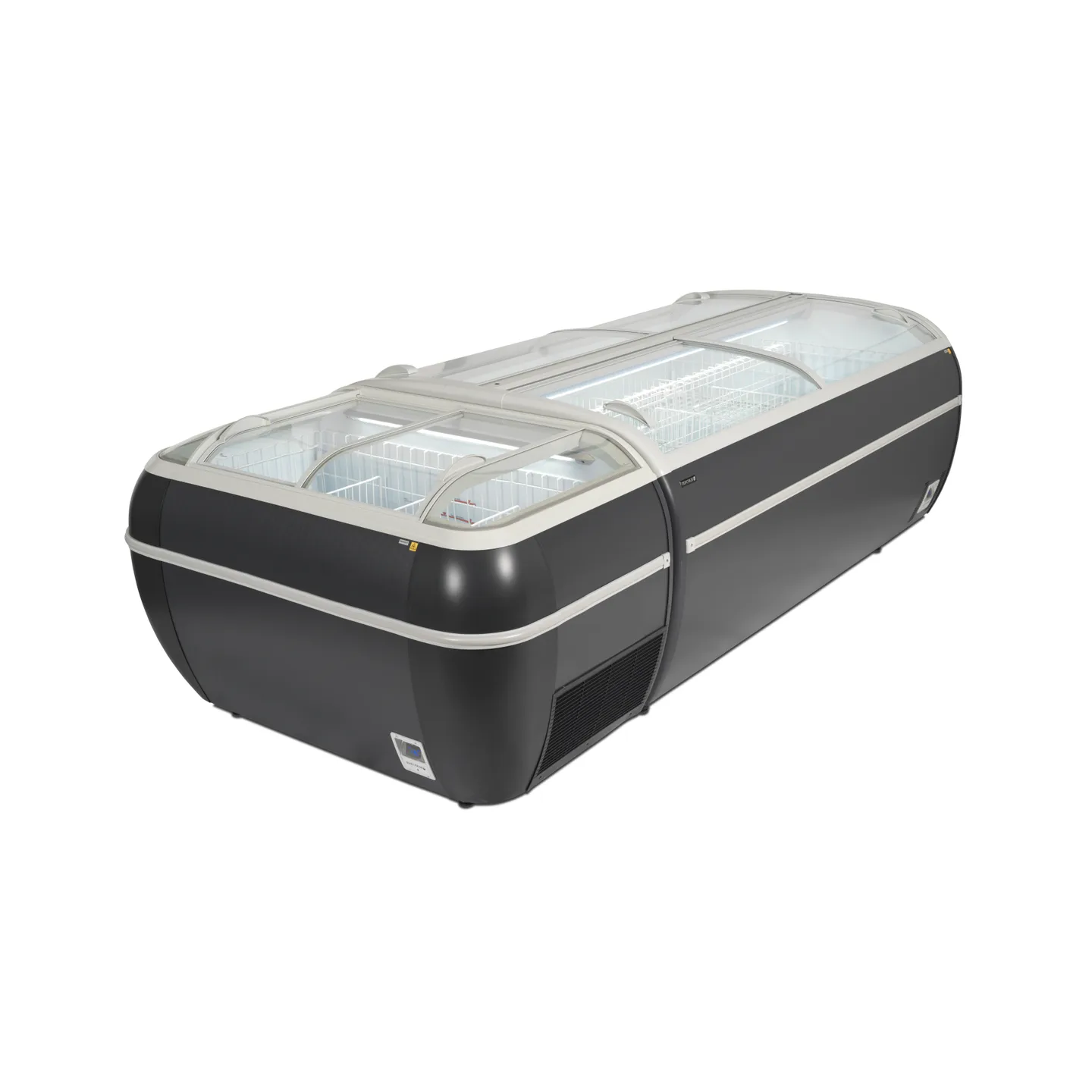 Congélateur de supermarché TWIN HEAD A-F Gris 17335 TEFCOLD-mondialchr.com