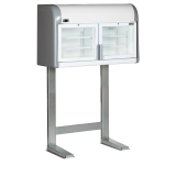 Congélateur armoire de supermarché MTF210 VS blanc 48598 TEFCOLD-mondialchr.com