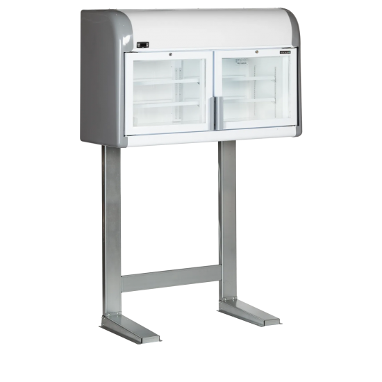 Congélateur armoire de supermarché MTF210 VS blanc 48598 TEFCOLD-mondialchr.com