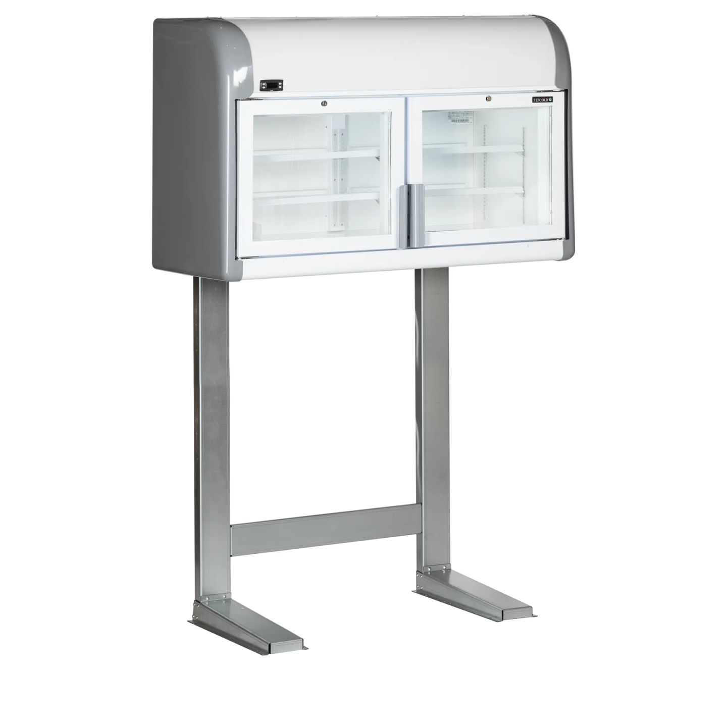 Congélateur armoire de supermarché MTF210 VS blanc 48598 TEFCOLD-mondialchr.com