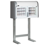 Congélateur armoire de supermarché MTF210 VS blanc 48598 TEFCOLD-mondialchr.com