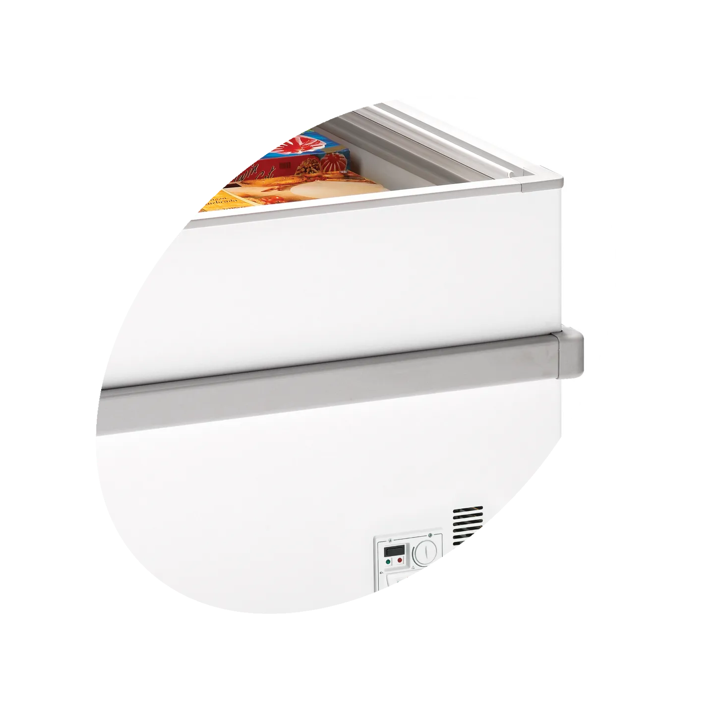 Congélateur de supermarché SSF250 Blanc17342 TEFCOLD-mondialchr.com
