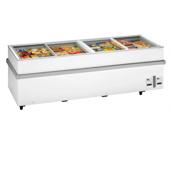 Congélateur de supermarché SSF250 Blanc17342 TEFCOLD-mondialchr.com