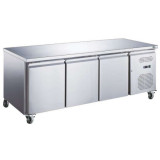 Table réfrigéreé patissiere dessus inox 3 portes AA38PP AFI-mondialchr.com